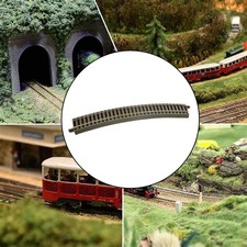 Binario curvo per treno