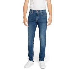 GAS JEANS SKINNY FIT BLUE DENIM STR 10 1/2 OZ SAX ZIP REV A7234-09MD