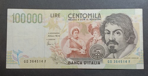 Italia banconota 100000 lire - 100000,