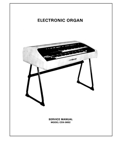 Moog cordovox cdx - cordovox, service
