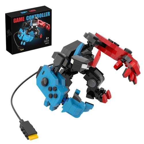 Moc maniglia gioco rosso blu - rosso,