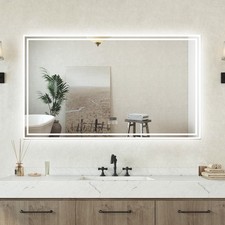 Specchio bagno 100/120 cm Led
