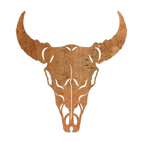 Teschio toro traforato - di,