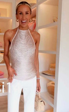 ZARA TOP DONNA NUOVO CON