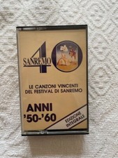 Musicassetta Sanremo 40 Le