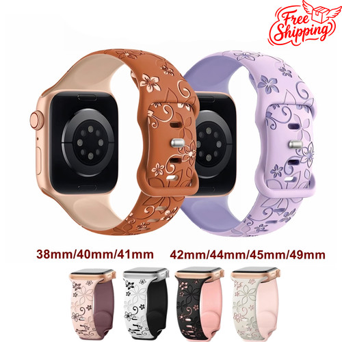 Silicone band strap for - for, apple