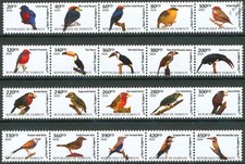 BIRDS OF THE WORLD Set di