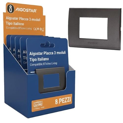 Aigostar placca moduli nero - aigostar,