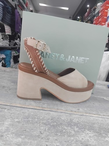 Scarpa sandalo con zeppa janet - sandalo,
