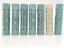 LIRE 50 VULCANO  REPUBBLICA ITALIANA  ROTOLINO FDC - VARI ANNI