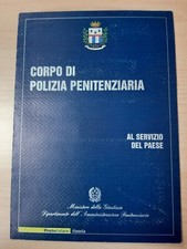 REPUBBLICA FOLDER 2004 POLIZIA PENITENZIARIA COMPLETO SEGNI DI OSSIDO