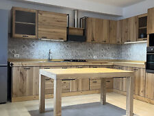 Cucina + tavolo TREVISO COUNTRY frassino massello NO elettrodomestici SU MISURA