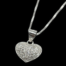 Collana donna cuore argento - donna,