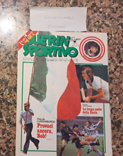 Guerin sportivo 48 1977-Coppa Davis-Paolo Rossi-Cedola-FILM DEL CAMPIONATO