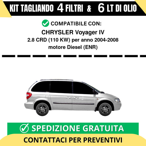 Tagliando per chrysler - per, voyager