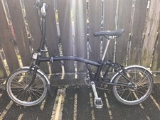 Bicicletta Brompton Nera M6L
