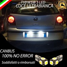 COPPIA LUCI TARGA LED