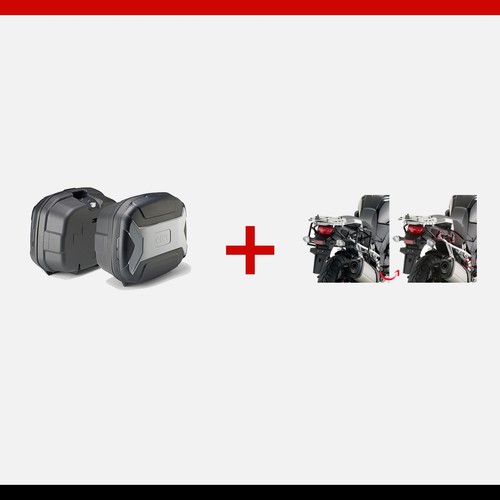 Kit givi trk35bnpack2 valigie - trk35bnpack2,
