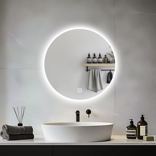 Specchio led rotondo cm - led,
