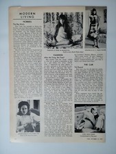 Child Booster Car Safety Seats Early Designs Original 1967 Article Time 1pg