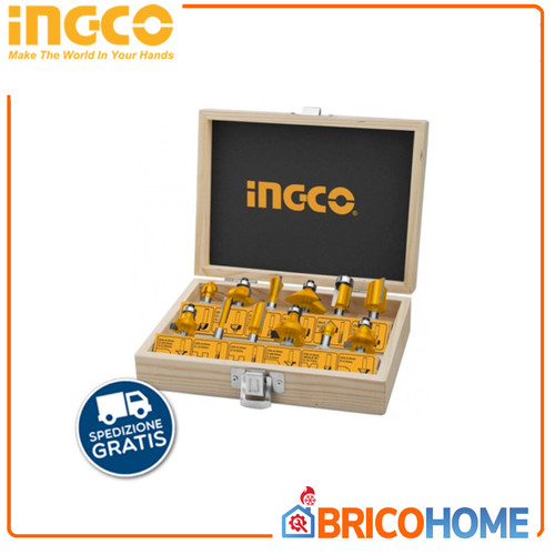 Set frese per legno - 12,