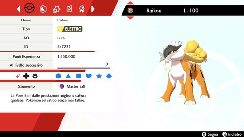 Raikou ultra shiny - shiny, +