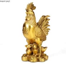 Ornamento De Pollo Cobre Puro