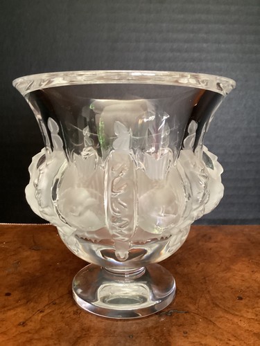 Vaso firmato lalique crystal - vaso,