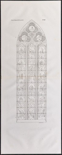1841 vetrata gotica - -,