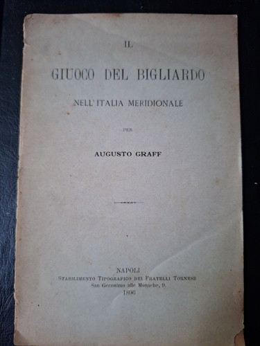 Graff augusto giuoco del - augusto,,
