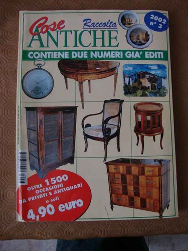 Rivista cose antiche - , anno