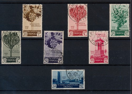 1932 italia colonie - colonie, libia
