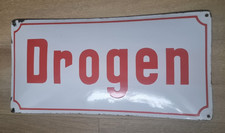 Original Emailschild Drogen