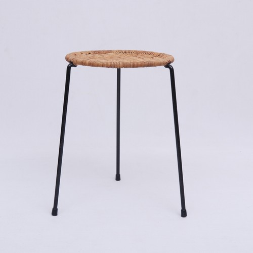 Vintage 50s sgabello acciaio - 50s,