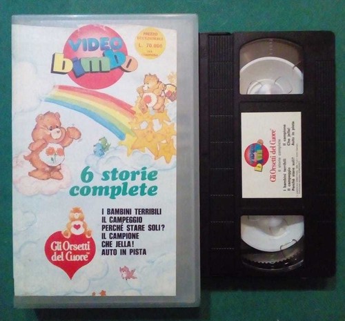 Vhs gli orsetti del cuore - orsetti,