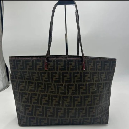 Borsa tote fendi zucca tela - fendi,