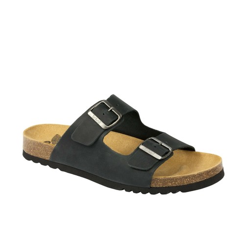 Scholl ciabatta uomo pelle - scholl,