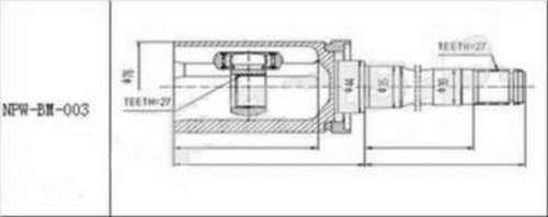 Inngelenk giunto bmw e53 - inngelenk,