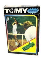 TOMY TENNIS  Vintage electronic handheld game WORKS  Boxed  # FT23