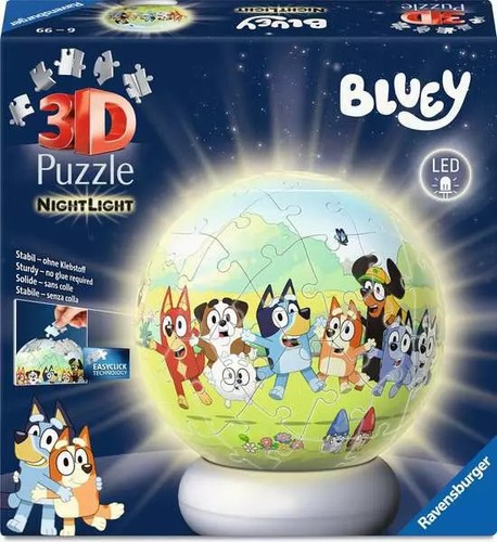 Bluey palla luce - palla, notturna