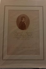 PASQUALE ANFOSSI, CELEBRE MAESTRO DI CAPPELLA. Bulino di C. Biondi. 1816