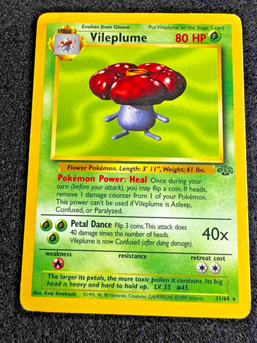 Vileplume jungle raro - jungle,