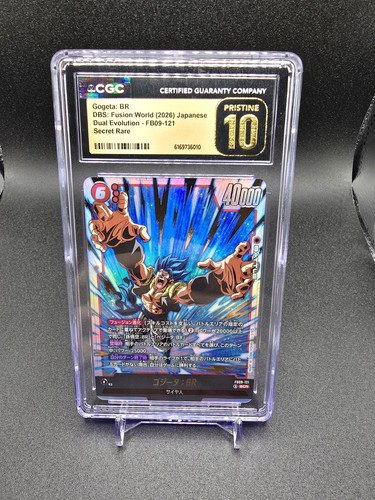 Cgc pristine gogeta br - cgc, 10