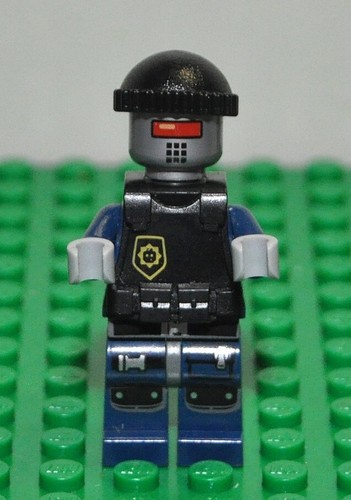 Lego minifigura robo swat - robo,