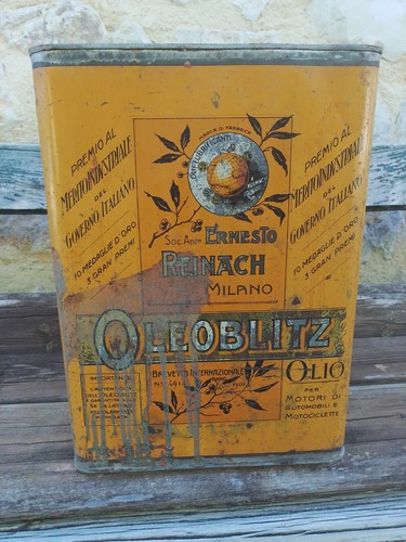 Vecchia latta olio - per, motori
