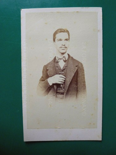 Foto antica cdv anonima1860 - cdv,