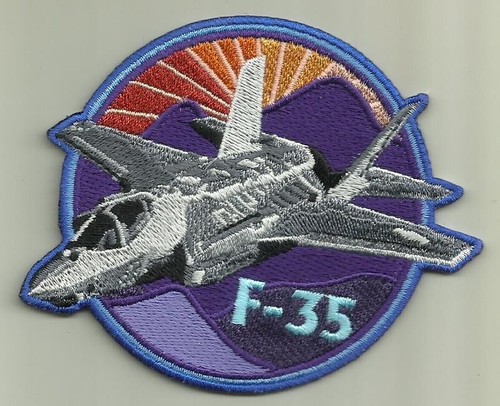 Lightning usaf patch - f-35,