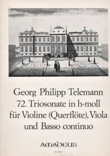 G. Ph. Telemann - TRIOSONATE B minor for Violin, Viola and Basso Continuo