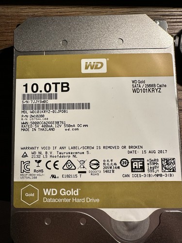 Gold 5 sata hdd - gold, tb