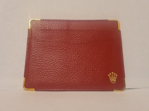 Rolex porta garanzia pelle - porta,